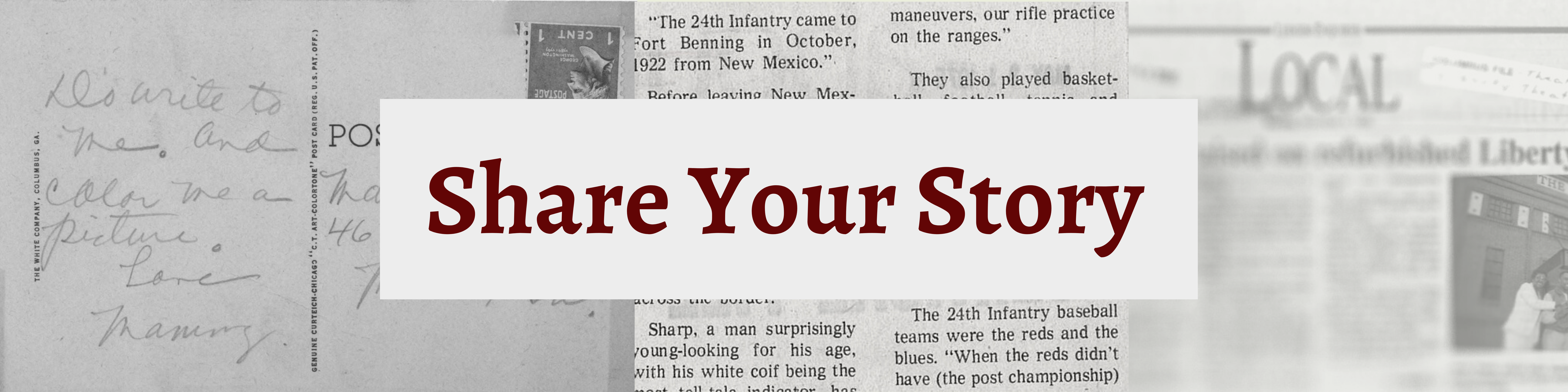 Title image: "Share Your Story"