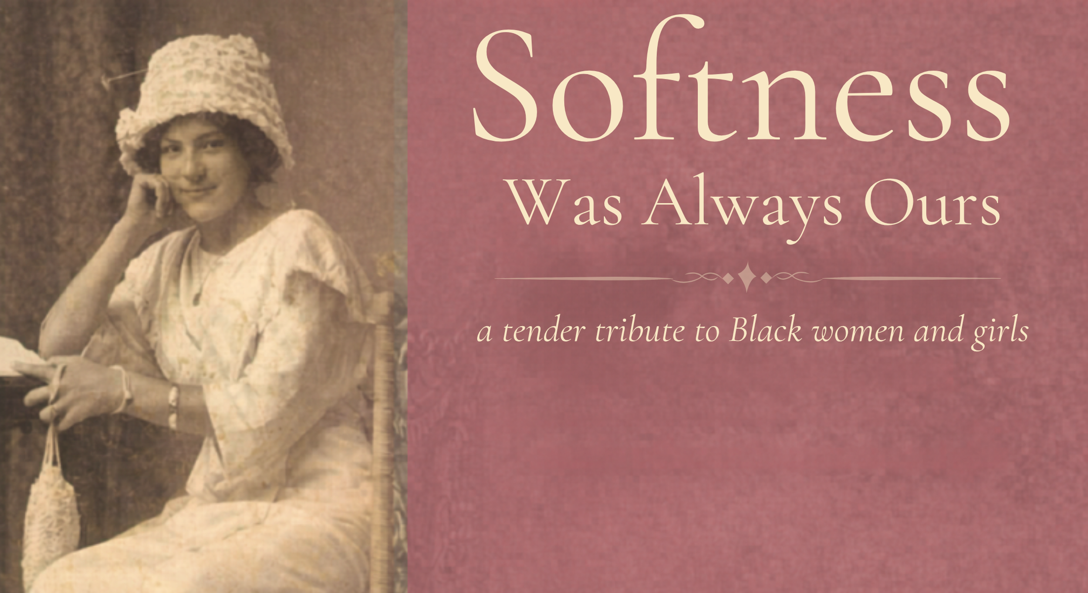 Softness Was Always Ours exhibit banner